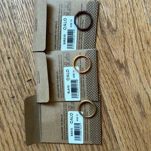 QALO size 10 rings lot